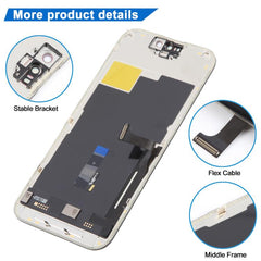Pantalla OLED rígida JK para iPhone 15 Pro  ...