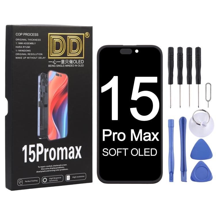 Pantalla OLED DD Soft para iPhone 15 Pro Max...