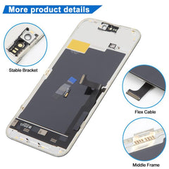 Pantalla LCD OLED JK Soft para iPhone 15 Pro...