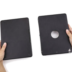 F611 Funda de PU con teclado Bluetooth con retroiluminación para iPad Air 2
