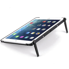 F611 Funda de PU con teclado Bluetooth con retroiluminación para iPad Air 2
