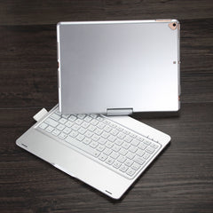Funda de PU con teclado Bluetooth F102AS para iPad de 10,2 pulgadas