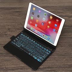 Funda de PU con teclado Bluetooth F102AS para iPad de 10,2 pulgadas