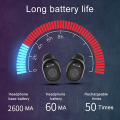 Auricular inalámbrico Bluetooth G10 TWS Blue...