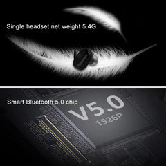 TWS-4 IPX5 impermeable Bluetooth 5,0 auricul...