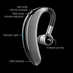 Auricular Bluetooth V7 Bluetooth 5.0 estilo empresarial
