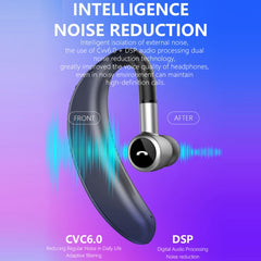 Auricular Bluetooth V7 Bluetooth 5.0 estilo empresarial