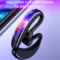 Auricular Bluetooth V7 Bluetooth 5.0 estilo empresarial