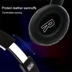 B1 Graffiti Pattern Auriculares inalámbricos Bluetooth V5.0