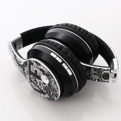 B1 Graffiti Pattern Auriculares inalámbricos Bluetooth V5.0
