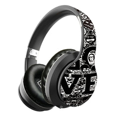 B1 Graffiti Pattern Auriculares inalámbricos Bluetooth V5.0