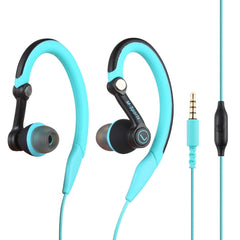 Mucro MB-232 Auriculares estéreo con cable y gancho para la oreja deportivos internos