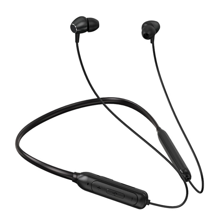 Auricular Bluetooth estéreo magnético de metal M61 montado en el cuello