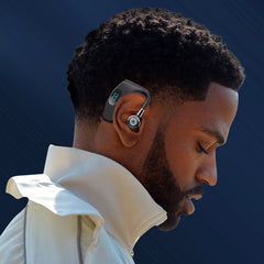 Auricular Bluetooth inalámbrico con pantalla digital LED inteligente V12