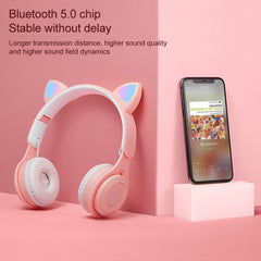 Auriculares Bluetooth plegables bicolores co...