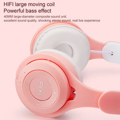 Auriculares Bluetooth plegables bicolores co...