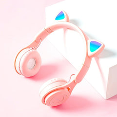 Auriculares Bluetooth plegables de color pur...
