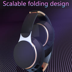 07S Auriculares deportivos plegables Bluetooth V5.0 con micrófono