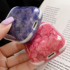 Funda de TPU con patrón de algas para Apple AirPods 1/2