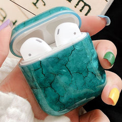 Funda de TPU con patrón de algas para Apple AirPods 1/2