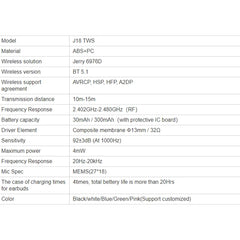 Auricular Bluetooth J18