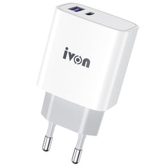 IVON AD52 18W Carga rápida PD de doble puerto