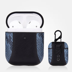 Funda protectora de cuero a prueba de golpes para Apple AirPods 1/2