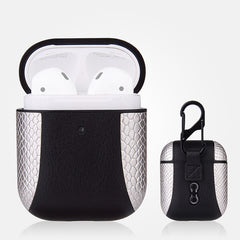 Funda protectora de cuero a prueba de golpes para Apple AirPods 1/2