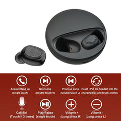YH-03 TWS V5.0 Auriculares estéreo inalámbricos Bluetooth