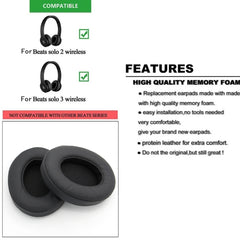 1 par de orejeras de esponja suave para Beats Studio 2.0