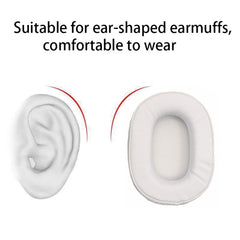 1 par de orejeras de esponja suave para Audio-technica ATH-MSR7