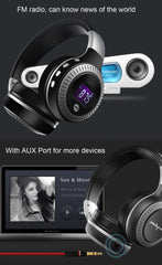 Zealot B19 Diadema plegable Auriculares de música estéreo Bluetooth