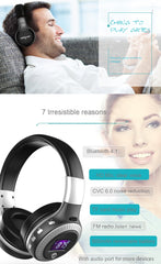 Zealot B19 Diadema plegable Auriculares de música estéreo Bluetooth