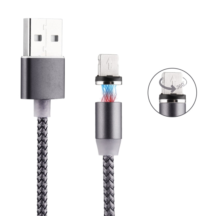 Cable magnético de rotación de 360 grados de 1 m de 8 pines a USB 2.0