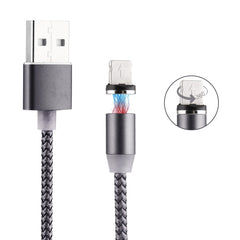 Cable magnético de rotación de 360 grados de 1 m de 8 pines a USB 2.0
