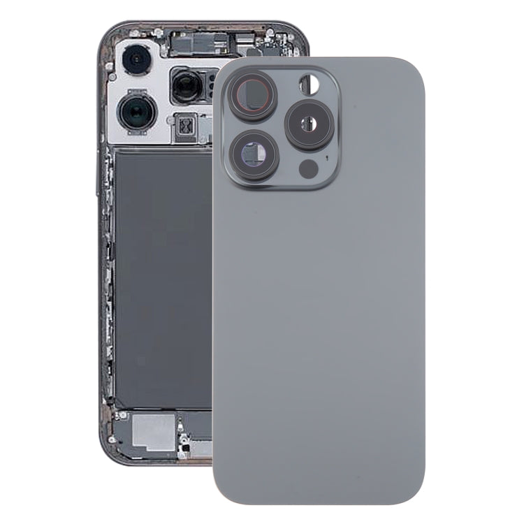 Para iPhone 16 Pro Max Tapa trasera de batería de vidrio original