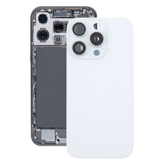 Para iPhone 16 Pro Max Tapa trasera de batería de vidrio original