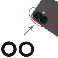 Lente de cámara trasera 2 en 1 para iPhone 1...