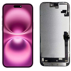 Para iPhone 16 Plus Pantalla OLED Super Reti...