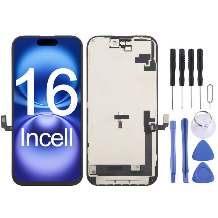 Pantalla LCD HD+ Incell para iPhone 16 con d...