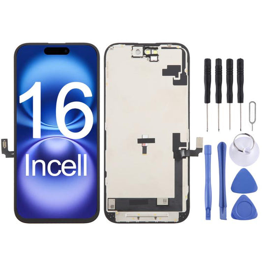 Pantalla LCD HD+ Incell para iPhone 16 con d...