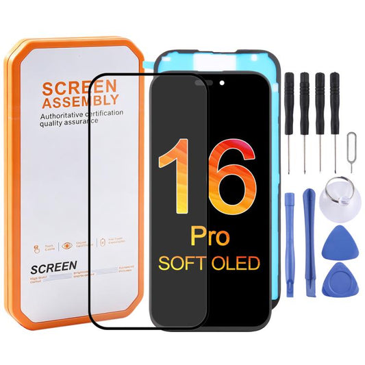 Pantalla OLED suave HXL para iPhone 16 Pro  ...