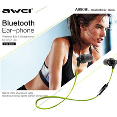 Auricular inalámbrico deportivo Bluetooth AWEI A990BL