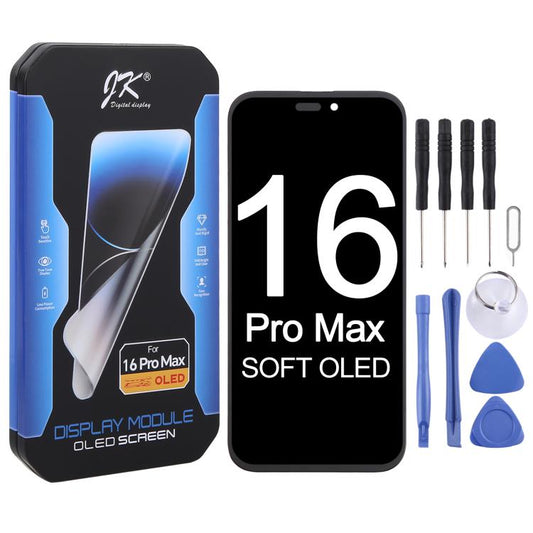 Pantalla LCD OLED JK Soft para iPhone 16 Pro...
