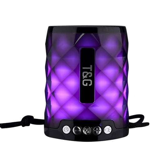 T&G TG155 Altavoz Bluetooth Inalámbrico con Luces de Colores