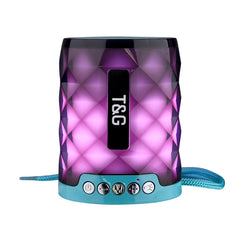 T&G TG155 Altavoz Bluetooth Inalámbrico con Luces de Colores