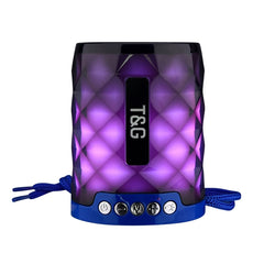 T&G TG155 Altavoz Bluetooth Inalámbrico con Luces de Colores