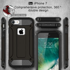 Para iPhone 7 Armor TPU + PC Estuche para te...