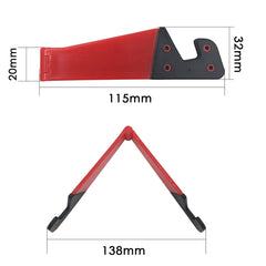 Soporte universal para tableta y teléfono móvil en forma de V