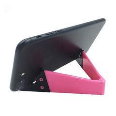 Soporte universal para tableta y teléfono móvil en forma de V